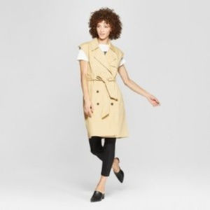 A New Day Sleeveless Trench Coat XL